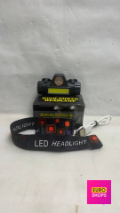 Ліхтар налобний LED headlight