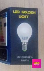 Лампа світлодіодна LED Golden Light G45 SMD2835 E14 3200K 540LM
