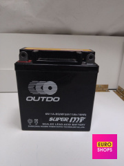 Акумулятор OUTDO  6N11A-BS(MF0(6V11Ah)