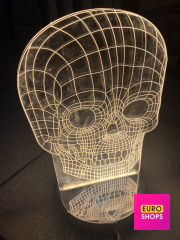 Настільна лампа Reality R52461106 Skull