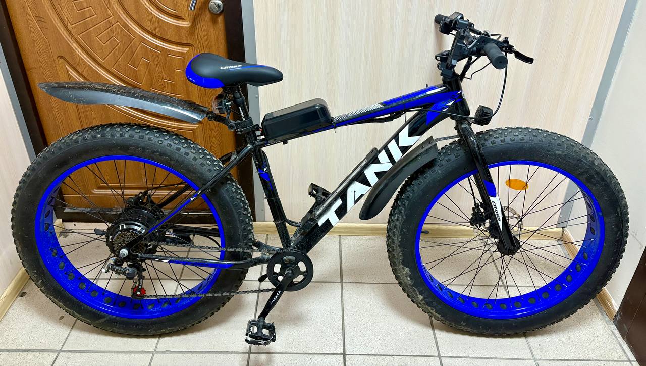Велосипед26*4.0"CrossTank2025БЕЗАКБ,