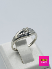 Каблучка з діамантами 585° 3.16 г.