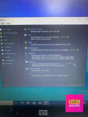 Ноутбук HP elitebook 2530p Core 2 Duo L9400/RAM4GB/HHD120GB