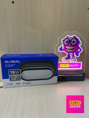 Світильник світлодіодний GLOBAL 1-GBH-06-1550-E 15W 5000K