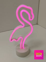 Неоновий ліхтар фламінго Jusk