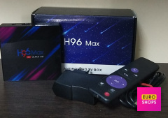 Медіаплеєр H96 Max 4K Android TV Box 2/16Gb