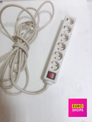 Подовжувач електричний 3,5 метра 6 розеток