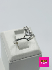 Срібна каблучка 925° 1.1 г.