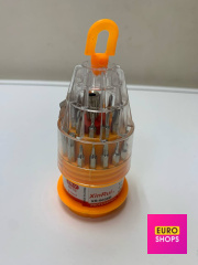 Викрутка з комплектом біт XR-6036B