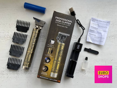Акумуляторна машинка для стрижки волосся і бороди Professional Hair Clipper WS-T99 (18650)