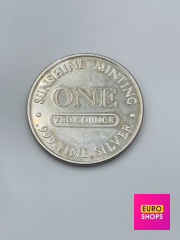 Срібна монета 999° 31.1 г.
