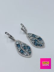 Срібні сережки 925° 9 г.
