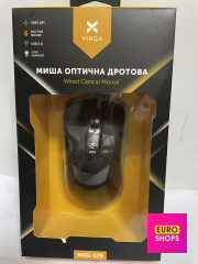 Мишка Vinga MSG-175 Black