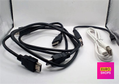 Набір кабелів HDMI-HDMI 2шт,кабель Micro-USB 2 шт.