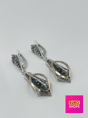 Срібні сережки 925° 14 г.