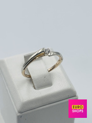 Каблучка з діамантами 585° 1.43 г.