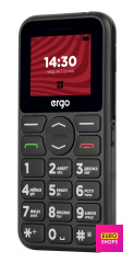 Мобільний телефон ERGO R181 Dual Sim Black