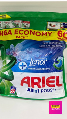 Капсули для прання Ariel All-in-1 PODS + Touch of Lenor Spring Awakening 60 капсул