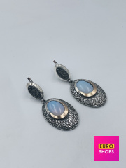 Срібні сережки 875° 18 г.