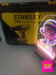 Дриль шурупокрут акумуляторний STANLEY SCD20C2K 18V Li