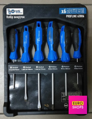 Набір викруток Profline 63006 - 6 штук