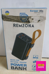 Повербанк Remzona Exreser 30X 30000 mAh PB30X10L-01BK