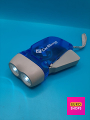 Ліхтарик світлодіодний LED ручний ліхтар з динамо машиною