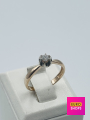 Каблучка з діамантами 585° 1.97 г.