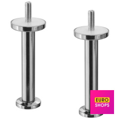 IKEA Ніжка хромована STALLARP ІКЕА СТАЛЛАРП 20390574 Комплект 2шт.