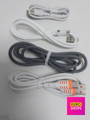 Кабелі 4шт micro.type-c 2шт,lightning