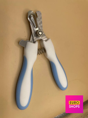 Ножиці для обрізування кігтів для собак і кішок синя