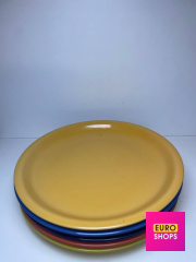 Набір тарілок різнокольорових 6 шт.