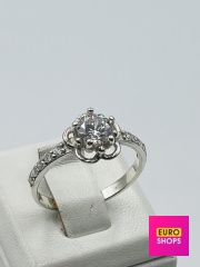 Срібна каблучка 800° 2.4 г.