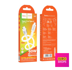 USB Кабель Type-C to Type-C Hoco X85 60W Білий