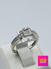 Каблучка з діамантами 585° 3.84 г.