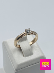 Каблучка з діамантами 585° 4.11 г.