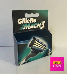 Змінні касети для гоління Gillette Mach 3 4шт.