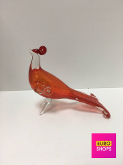 Декоративна скляна фігурка "Пташка"