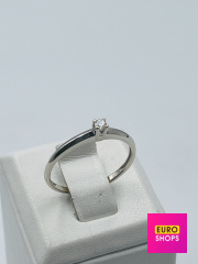 Каблучка з діамантами 585° 1.25 г.