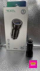 Автомобільний зарядний пристрій Ridea QPOW 30W