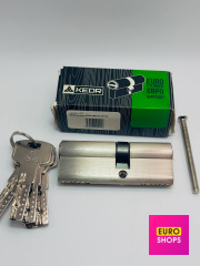 Євроциліндр Kedr Zink m80 ZN (45*35)