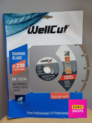 Алмазний диск WellCut Promo 230*22,2мм