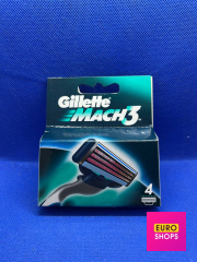 Змінні касети для гоління Gillette Mach 3 4шт.
