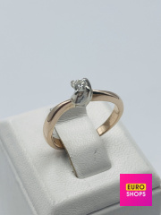 Каблучка з діамантами 583° 2.53 г.