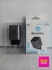 Мережевий зарядний пристрій Remzona Giwell Duo C4 CHCC-04BK