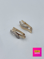 Золоті сережки 585° 3.38 г.