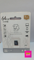 Карта пам'яті T&amp;G MicroSDXC 64GB UHS-I Class 10