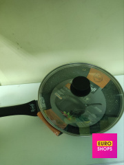 Сковорідка з кришкою Krauff 24 см