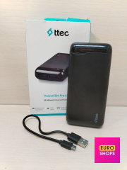 Power Bank Ttec PowerSlim Pro LCD PD 20000mAh