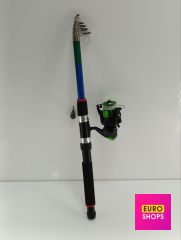 Телескопічний спінінг Speci-Dorsch 2,4m, 100-200g